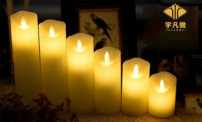 電子蠟燭燈方案設(shè)計客戶案例