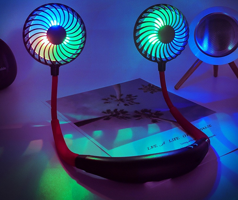 懶人掛脖小風(fēng)扇